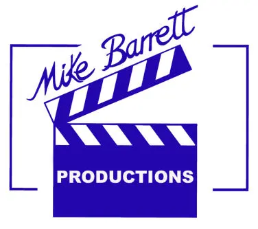 Mike Barrett Productions logo clapperboard